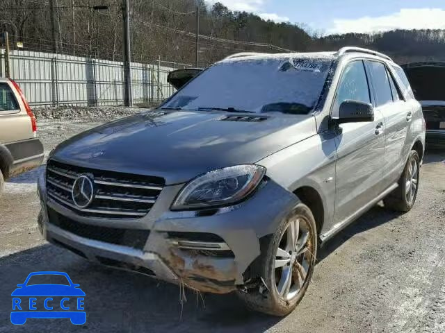 2012 MERCEDES-BENZ ML 350 BLU 4JGDA2EB8CA057187 зображення 1