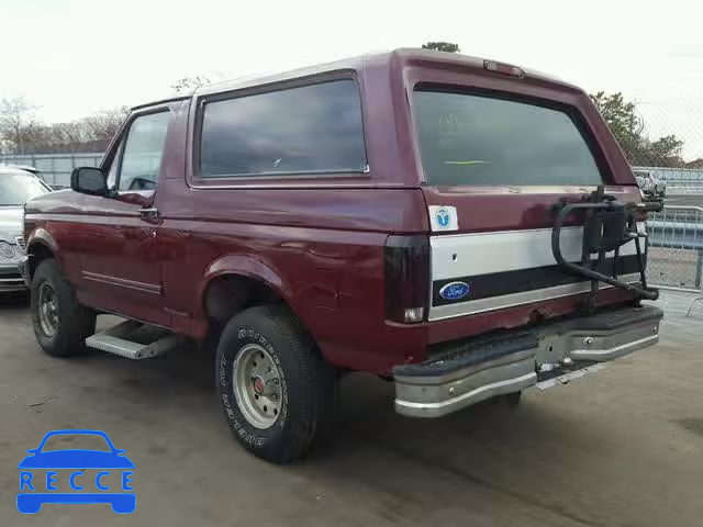 1993 FORD BRONCO U10 1FMEU15N7PLA63153 image 2