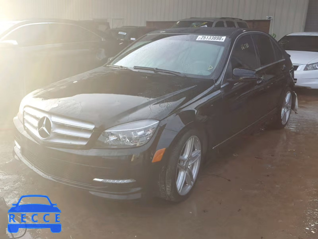 2011 MERCEDES-BENZ C 350 WDDGF5GB5BR143810 зображення 1