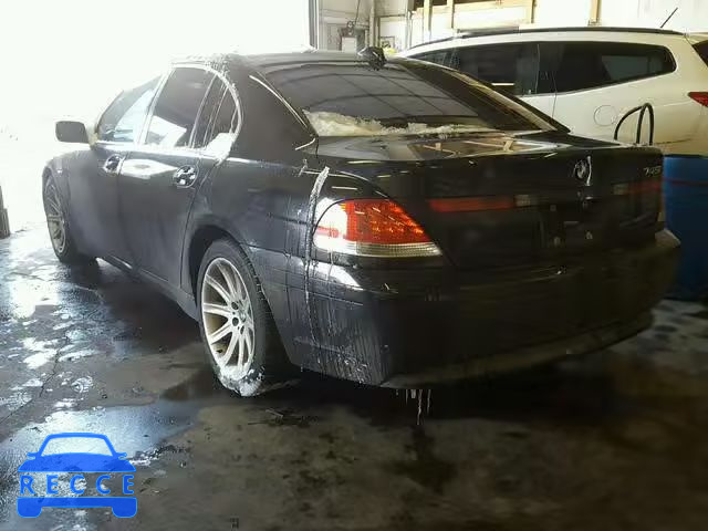 2005 BMW 745 I WBAGL63505DP74956 image 2