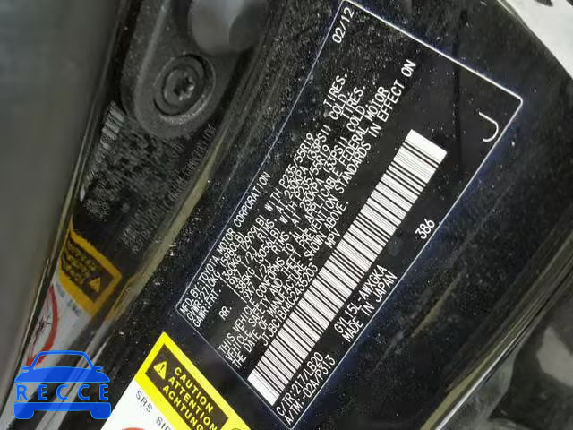 2012 LEXUS RX 450 JTJBC1BA4C2435203 image 9