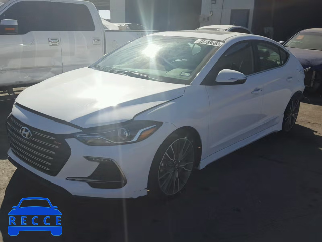 2018 HYUNDAI ELANTRA SP KMHD04LB6JU456175 image 1