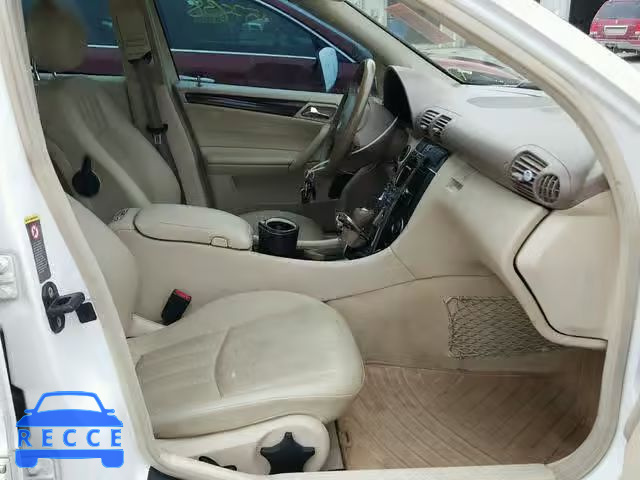 2005 MERCEDES-BENZ C 240 WDBRF61J25F604507 image 4