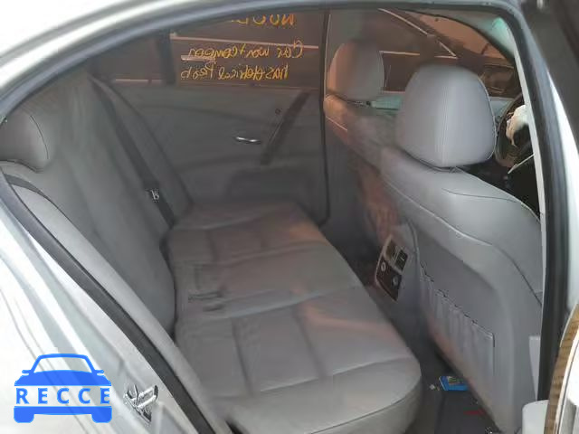 2006 BMW 550 I WBANB53536CP01690 image 5