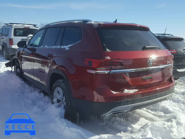 2018 VOLKSWAGEN ATLAS 1V2GR2CA8JC519249 зображення 2