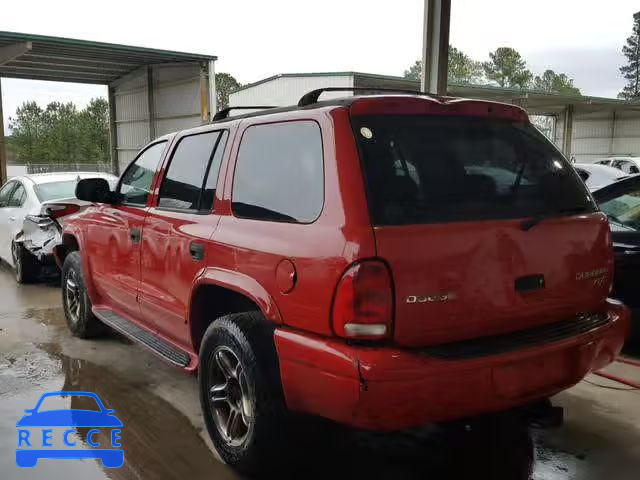 2003 DODGE DURANGO R/ 1D4HS78Z03F602510 image 2