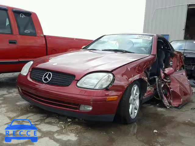 2000 MERCEDES-BENZ SLK 230 KO WDBKK47F1YF151201 image 1