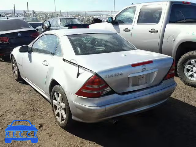 2003 MERCEDES-BENZ SLK 230 KO WDBKK49F43F296304 image 2