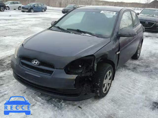 2007 HYUNDAI ACCENT BAS KMHCN35C27U033504 image 1