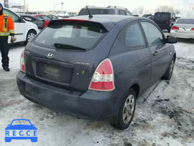 2007 HYUNDAI ACCENT BAS KMHCN35C27U033504 image 3