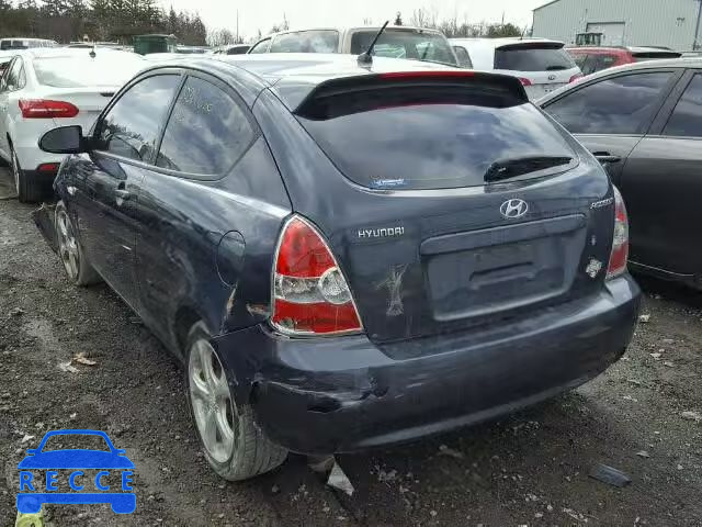 2008 HYUNDAI ACCENT BAS KMHCN35C38U093910 image 2