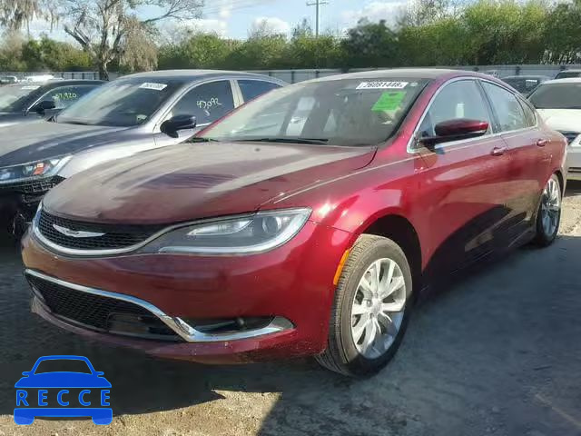 2016 CHRYSLER 200 C 1C3CCCCB0GN142157 зображення 1