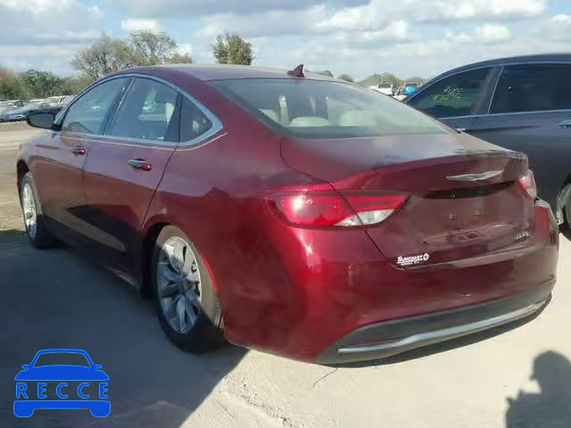 2016 CHRYSLER 200 C 1C3CCCCB0GN142157 зображення 2