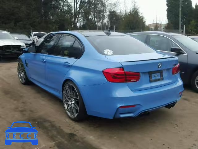 2017 BMW M3 WBS8M9C52H5G83462 image 2
