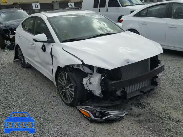 2018 HYUNDAI ELANTRA SP KMHD04LBXJU494573 image 0
