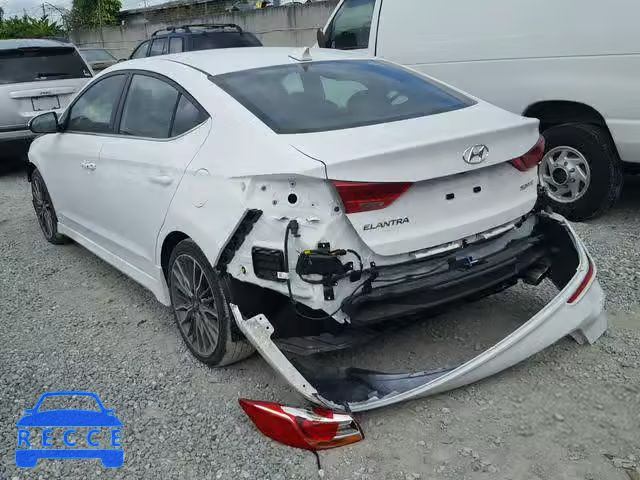 2018 HYUNDAI ELANTRA SP KMHD04LBXJU494573 image 2