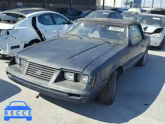 1984 FORD MUSTANG GL 1FABP2732EF114074 image 1