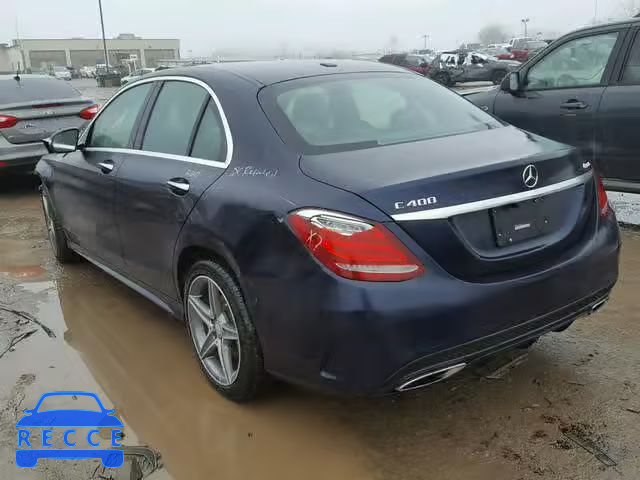 2015 MERCEDES-BENZ C 400 4MAT 55SWF6GB1FU032614 image 2