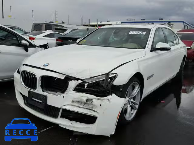 2014 BMW 750 LI WBAYE8C59ED134853 зображення 1