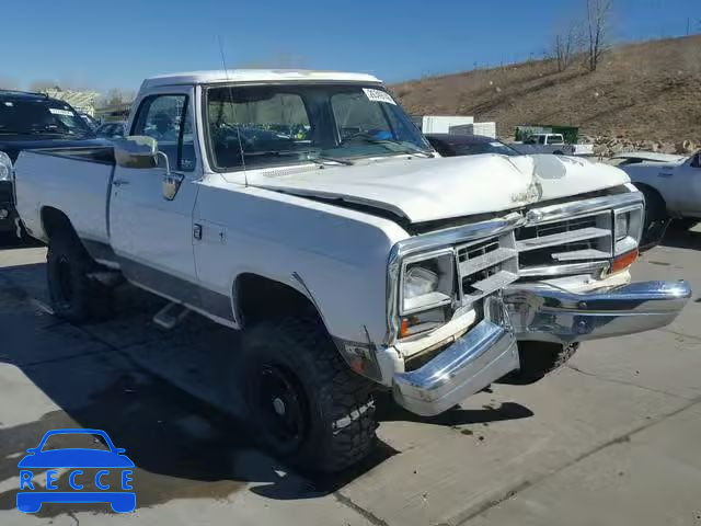 1989 DODGE W-SERIES W 1B7HM16Z9KS123953 image 0