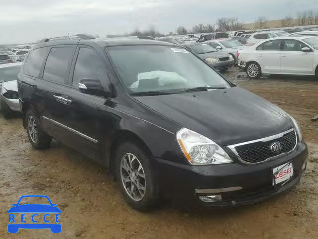 2014 KIA SEDONA EX KNDMH4C71E6581152 image 0