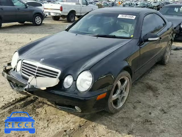 2002 MERCEDES-BENZ CLK 430 WDBLJ70G42T127835 зображення 1