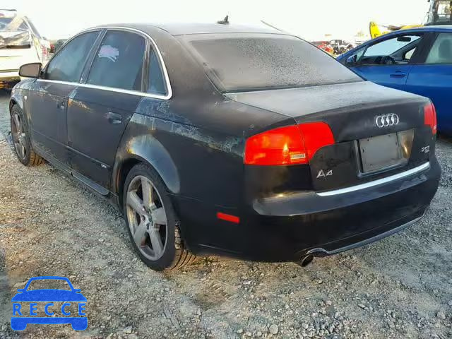 2008 AUDI A4 S-LINE WAUEF78E48A156171 image 2