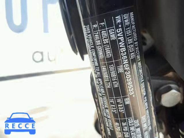 2015 VICTORY MOTORCYCLES HIGH-BALL 5VPWB36N6F3039533 image 9