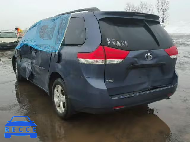 2014 TOYOTA SIENNA BAS 5TDZK3DCXES475778 image 2