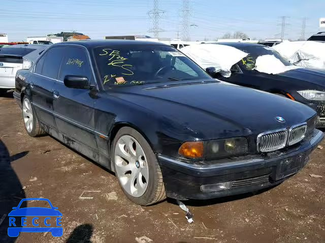 1997 BMW 740 I AUTO WBAGF832XVDL45283 image 0