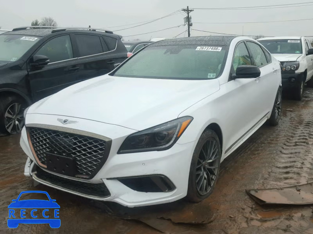 2018 GENESIS G80 SPORT KMHGN4JB4JU248958 зображення 1