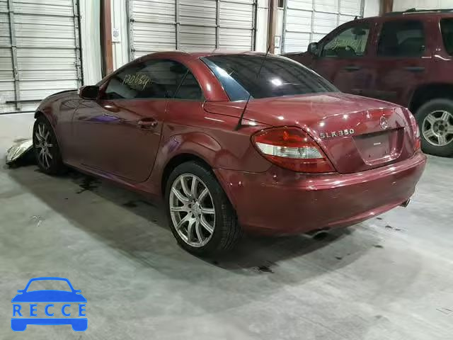 2005 MERCEDES-BENZ SLK 350 WDBWK56F25F043948 image 2