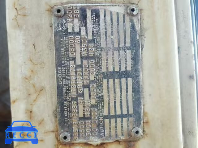1968 DODGE RAM 250 2281813889 зображення 9