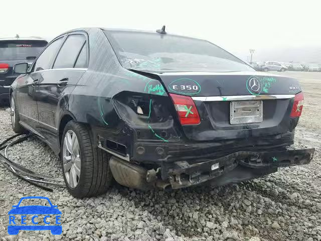 2012 MERCEDES-BENZ E 350 BLUE WDDHF2EBXCA522159 image 2