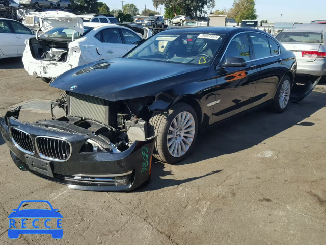 2013 BMW 740 I WBAYA6C55DD143726 image 1