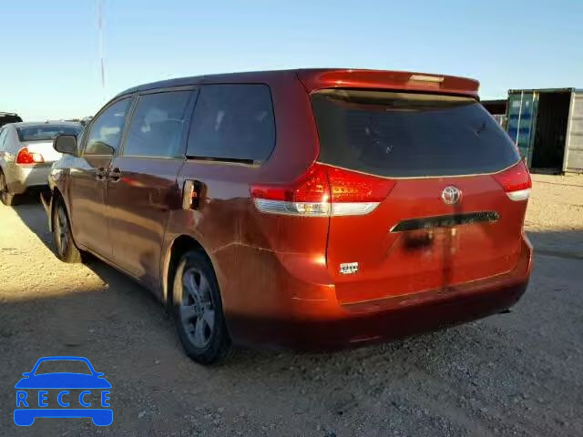 2012 TOYOTA SIENNA BAS 5TDKA3DCXCS012086 image 2