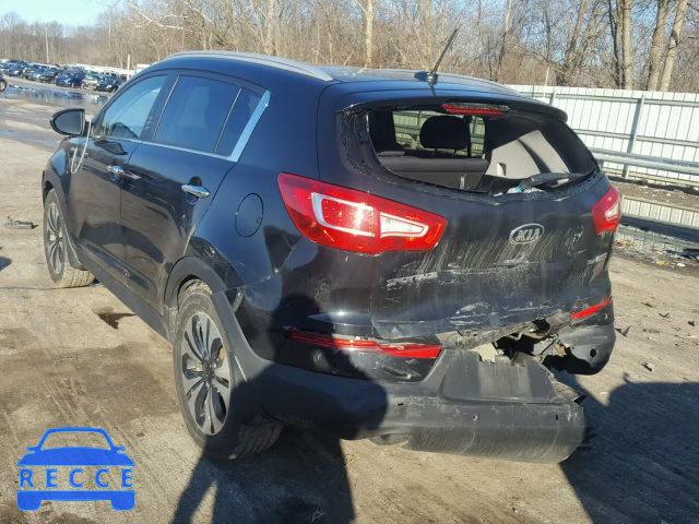 2013 KIA SPORTAGE S KNDPCCA66D7536023 image 2