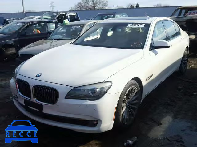 2009 BMW 750 I WBAKA83559CY34771 зображення 1