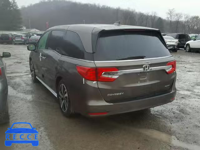 2018 HONDA ODYSSEY EL 5FNRL6H9XJB054980 image 2