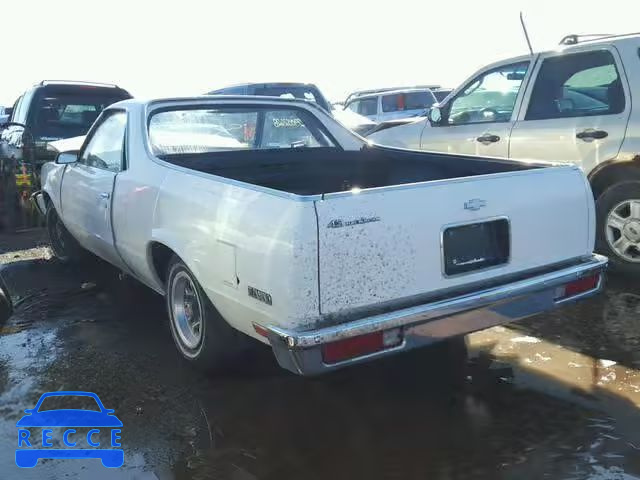 1987 CHEVROLET EL CAMINO 3GCCW80Z6HS913293 image 2