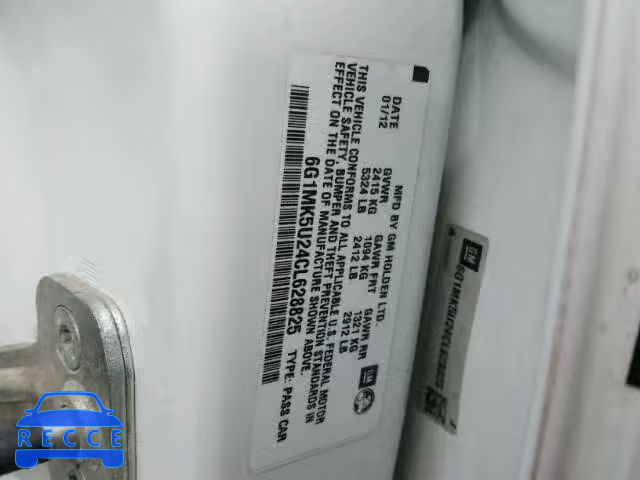 2012 CHEVROLET CAPRICE PO 6G1MK5U24CL628825 image 9