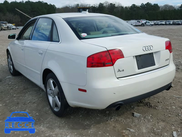 2005 AUDI A4 2.0T WAUAF68E05A470050 image 2