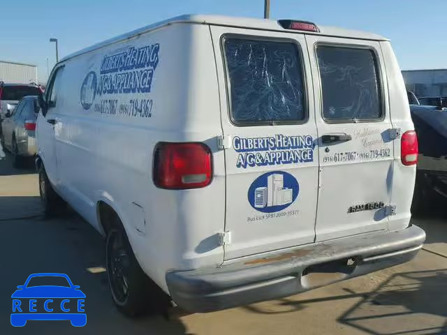 1996 DODGE RAM VAN B1 2B7HB11X3TK167700 image 2