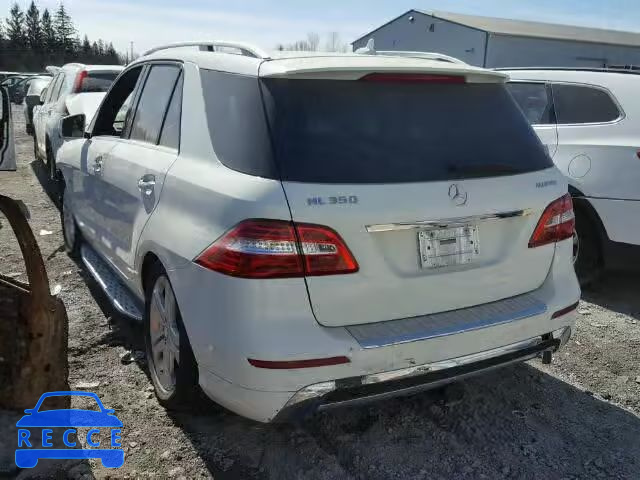 2012 MERCEDES-BENZ ML 350 BLU 4JGDA2EB7CA007087 Bild 2