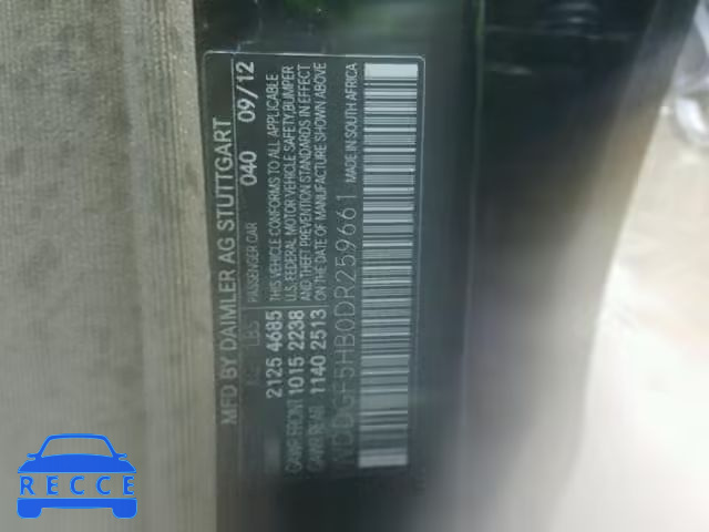 2013 MERCEDES-BENZ C 350 WDDGF5HB0DR259661 image 9