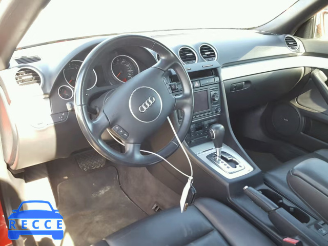 2006 AUDI A4 S-LINE WAUET48H56K003940 image 8