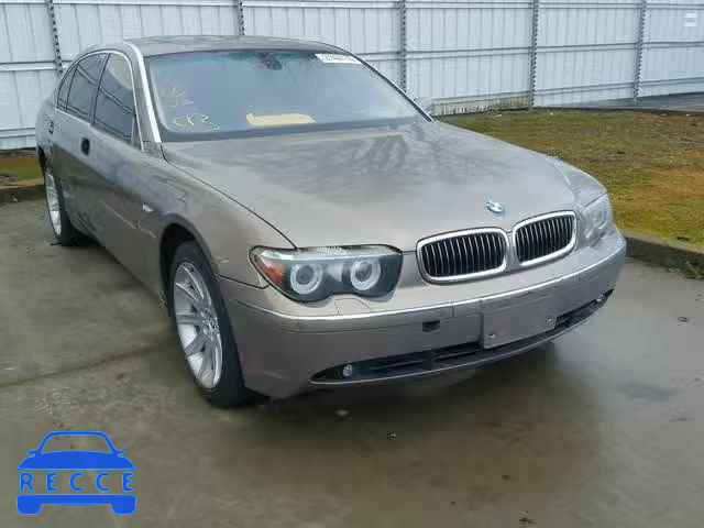 2005 BMW 745 LI WBAGN63595DS57388 image 0
