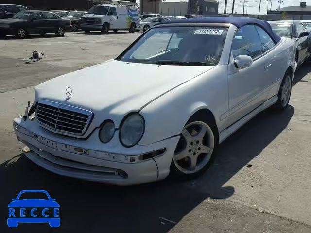 2003 MERCEDES-BENZ CLK 430 WDBLK70GX3T142032 зображення 1