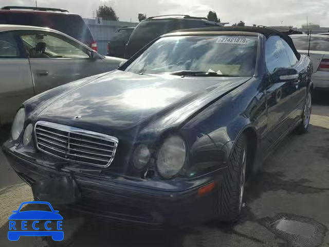 2002 MERCEDES-BENZ CLK 430 WDBLK70GX2T112267 зображення 1