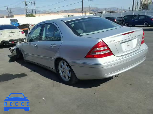 2004 MERCEDES-BENZ C 320 WDBRF64J54F505223 image 2